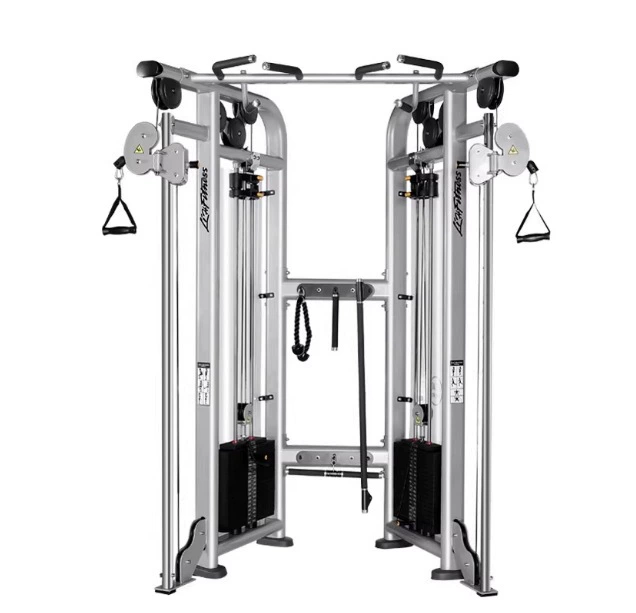 Home Gym Weight Machine - Multistation Dual Adjustable Pulley Cable Crossover
