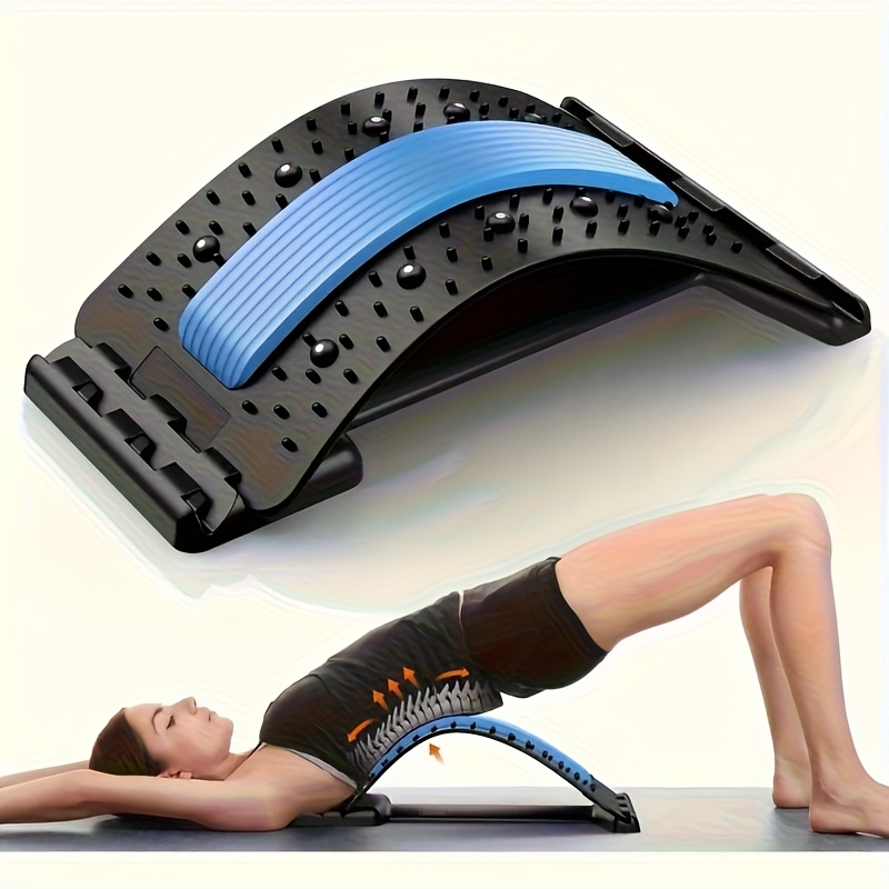 Home Gym Mini - 3-stufiger Rückenstrecker Haltungskorrektur Lendenwirbelstütze Ergonomisch für