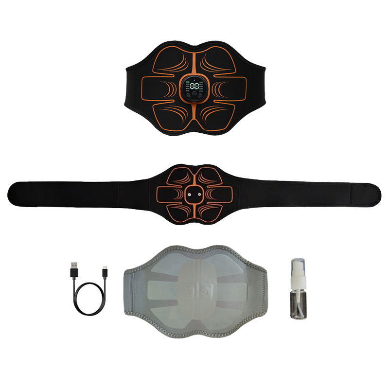 Home Gym Needs - Bauchtrainer Bauchmuskel-Trainingsgürtel Intelligenter Muskelstimulator USB-Aufladbar Körpermassage