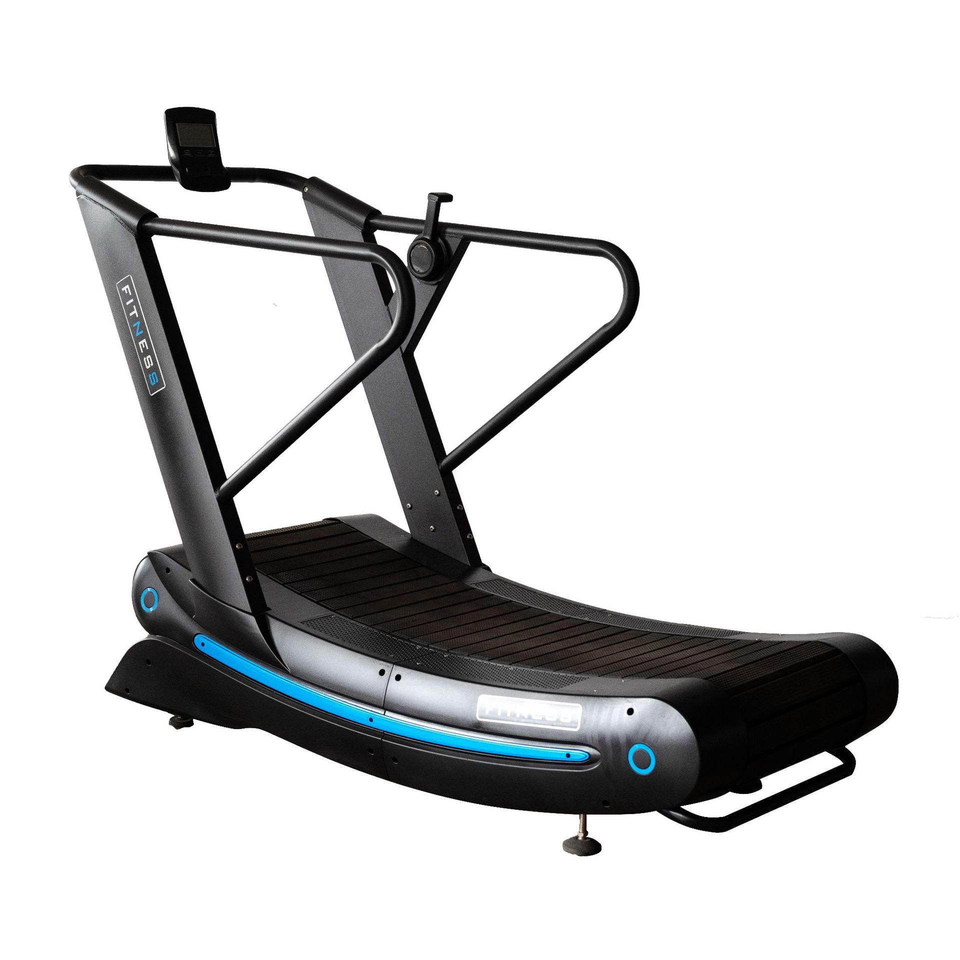 Home Gym Needs - Kommerzielles Gebogenes Laufband, Nicht-Motorisiertes Manuelles Laufgerät,
