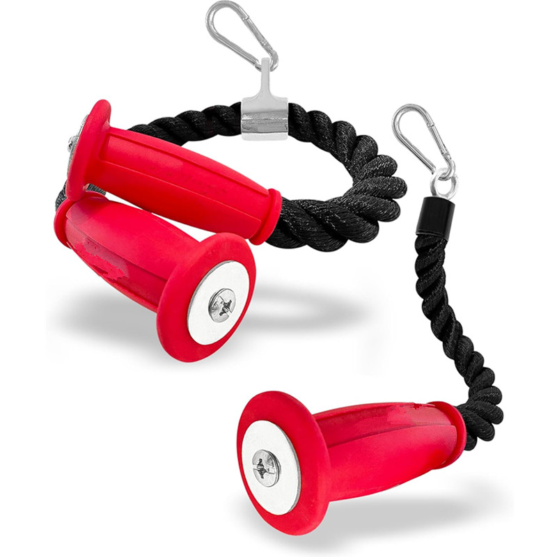 Home Gym Weight Machine - Ergonomische Trizeps-Seile, rutschfeste Kabelbefestigung, Fitnessstudio oder