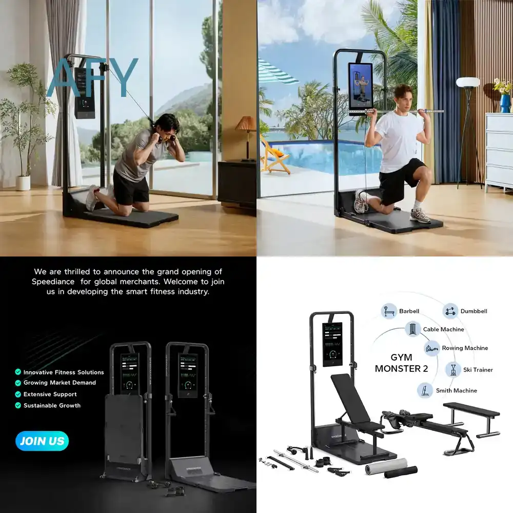Home Gym All In One - Speediance All-in-One Fitnessgerät für den Heimgebrauch
