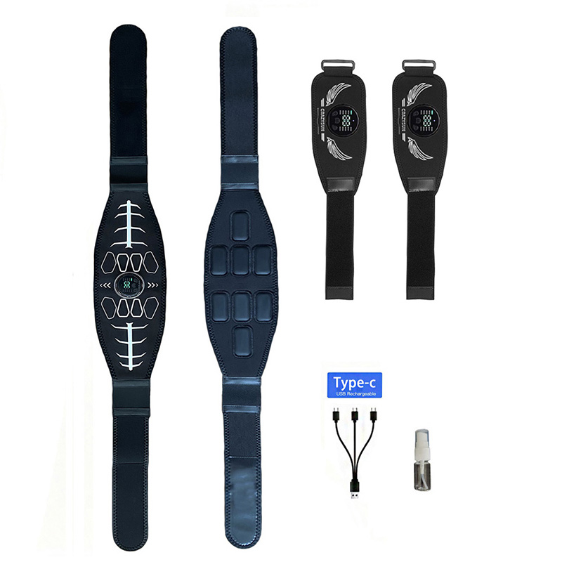 Home Gym Weight Machine - Bauchmuskel-Toning-Gürtel, Intelligenter Muskeltrainer, Fitnessgürtel für Körper,