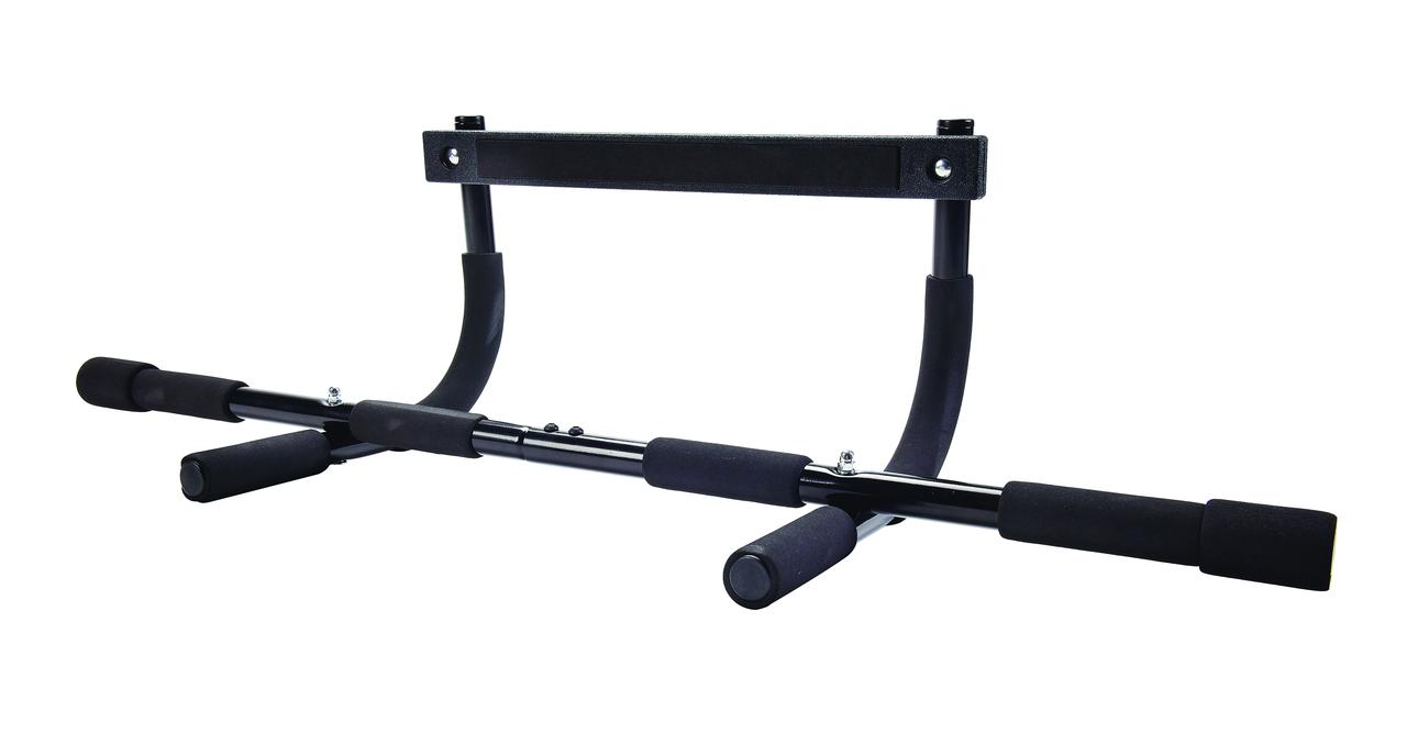 Home Gym Needs - Multifunktionale Klimmzugstange in Eleganter Schwarzer Ausführung