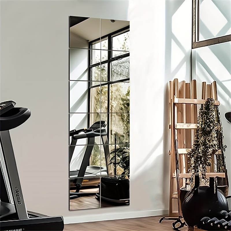 Home Gym Needs - Bandwagon 2mm Acryl-Spiegelaufkleber 25x30cm – Premium-Dekoration