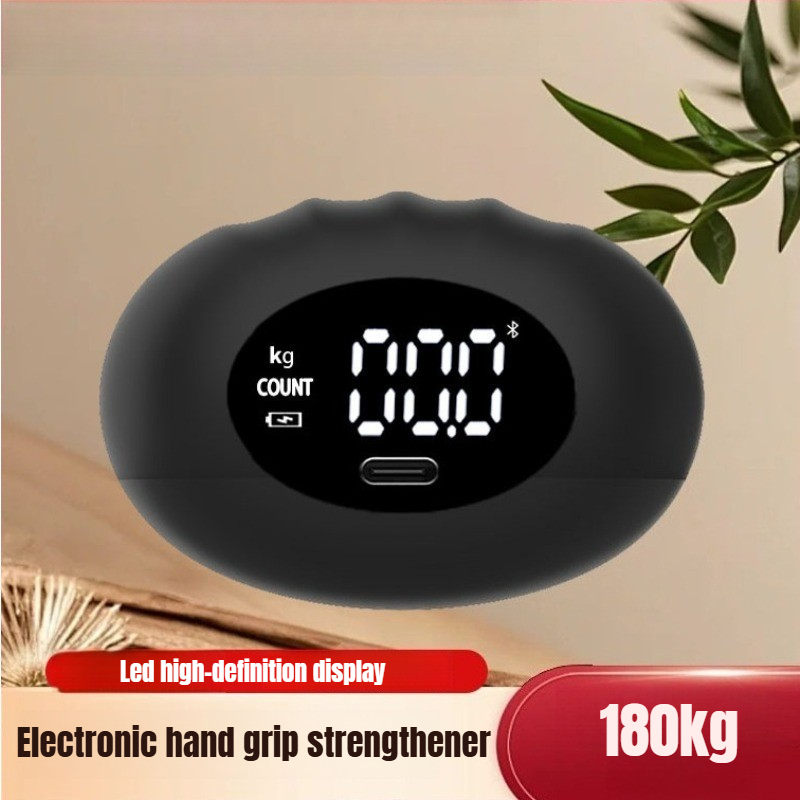 Home Gym Hyrox - Ergonomisches 180kg Digitales Handdynamometer Elektronischer Griffkraft-Tester