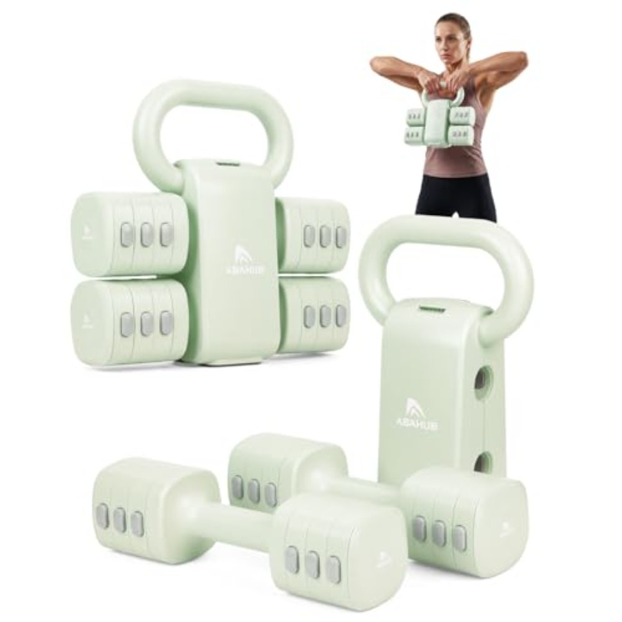 Home Gym Kettlebells - Hantelset für das Home-Gym: 4-in-1 verstellbare