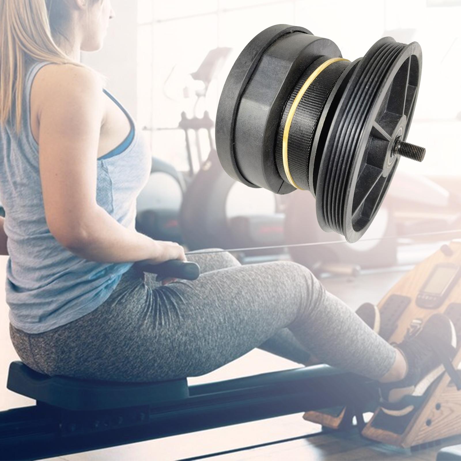 Home Gym Hyrox - Langlebiges Gurtband Rebound Dämpfer Widerstandssystem Rudergerät