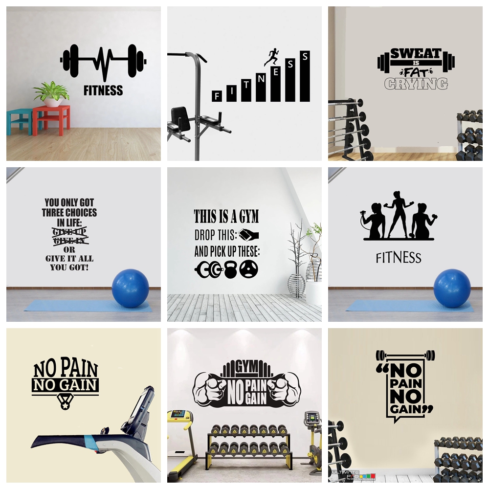 Home Gym On Wall - 1 pc heißer Verkauf Fitness studio