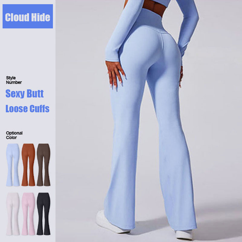 Home Gym Needs - Cloud Hide Freizeit-Sporthose, Heimtraining, lange Yoga-Hose