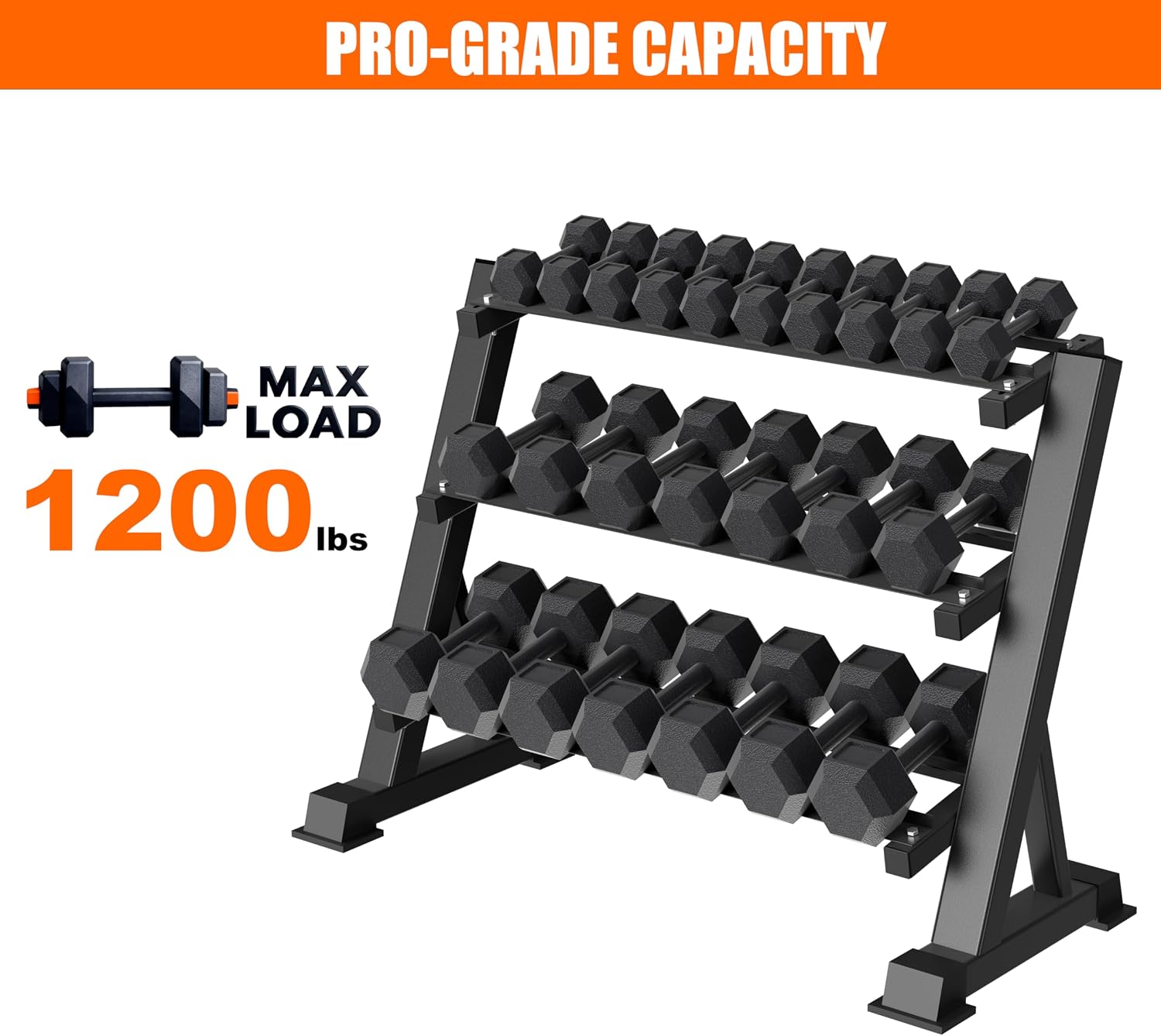 Robuster Dreistufiger Hantelst – Home Gym Gym Bewertung und Preis