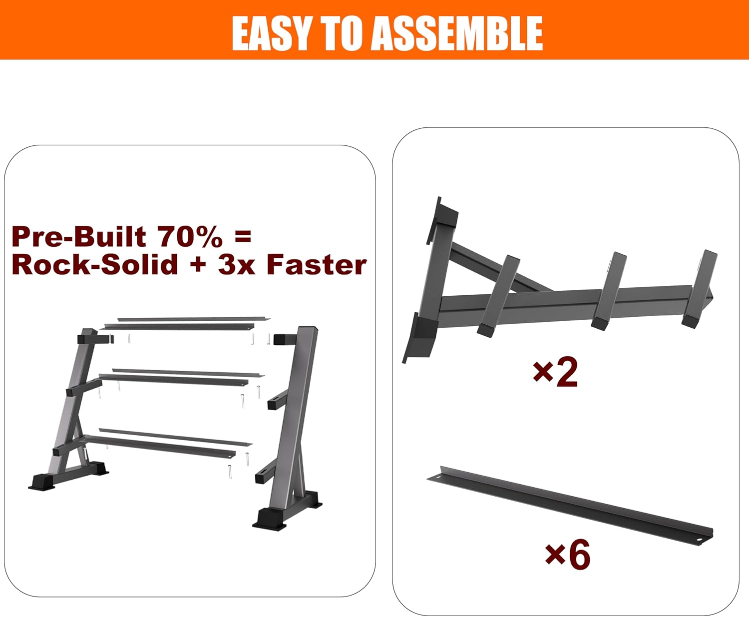 Robuster Dreistufiger Hantelst – Home Gym Gym Bewertung und Preis