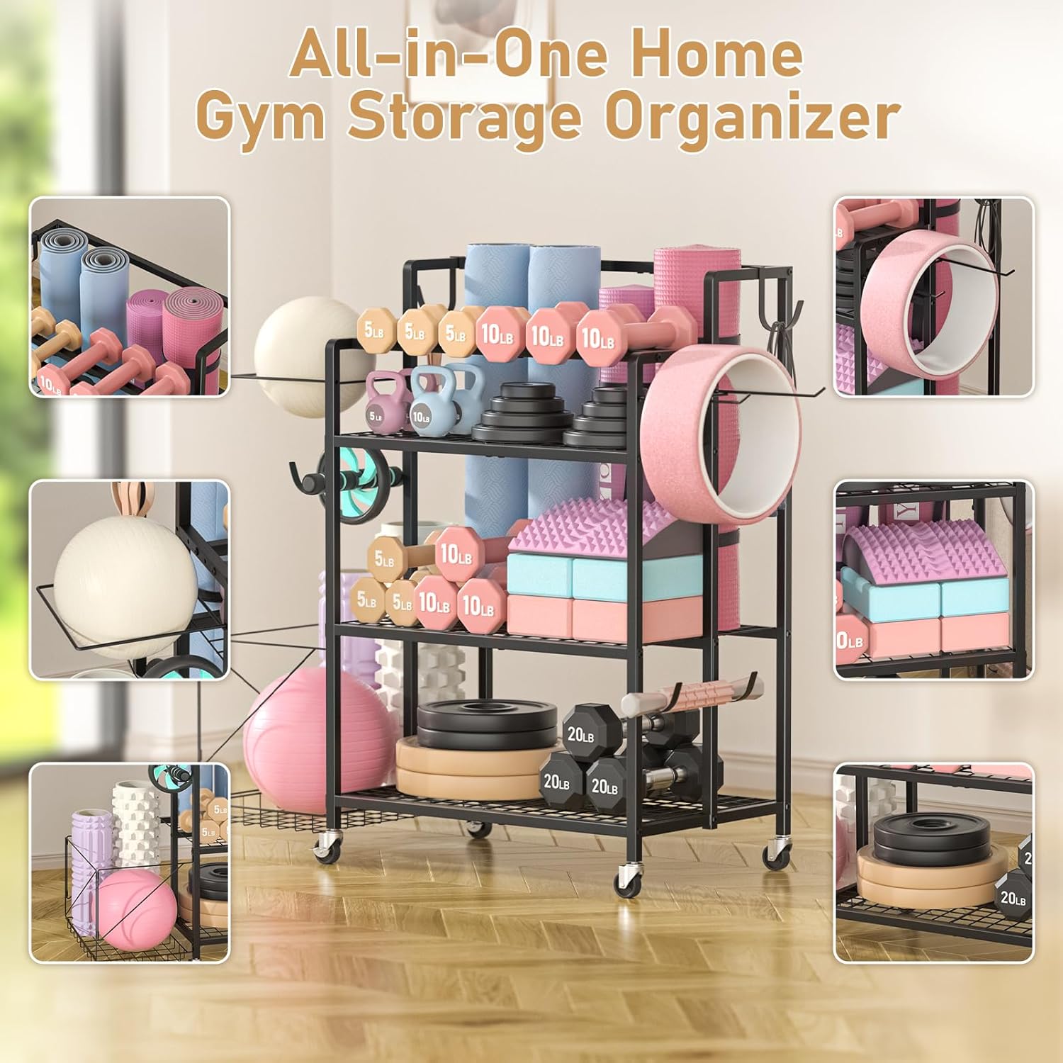 Heimfitness-Aufbewahrung, Kein – Home Gym Gym Bewertung und Preis