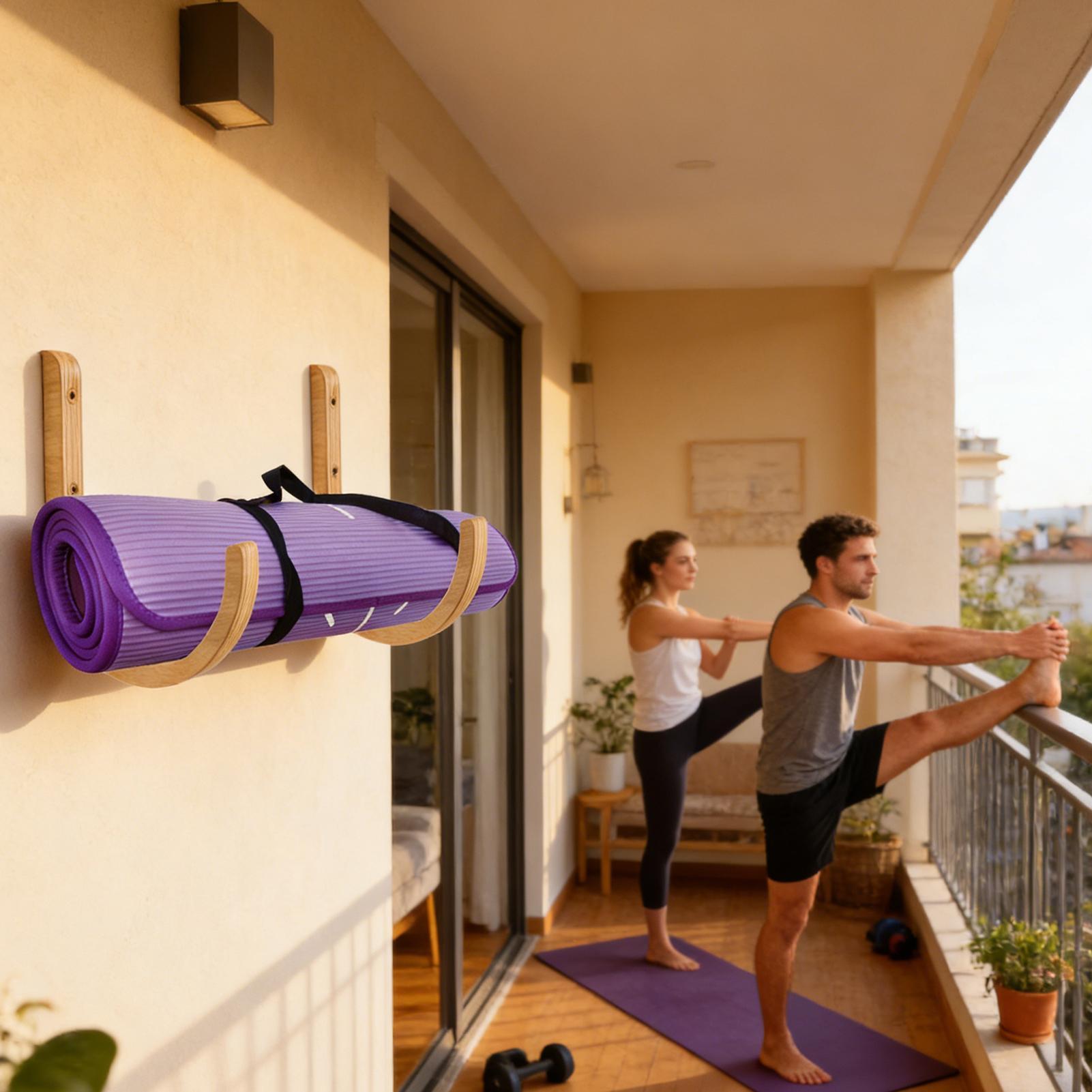 Yoga-Matten-Organizer, 2 Stück – Home Gym Yoga Mat Storage Bewertung und Preis