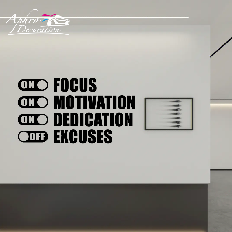 Fokus auf Motivation, keine Au – Home Gym On Wall Bewertung und Preis