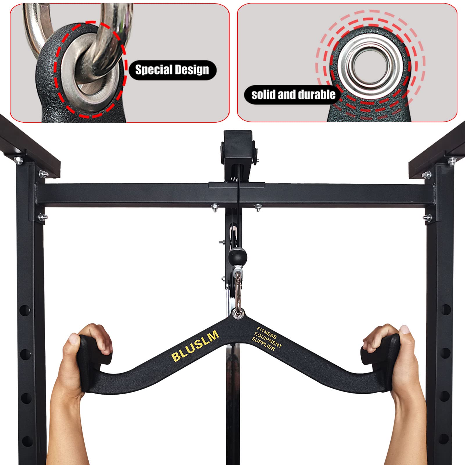 Home Gym Fitness Lat Pull Down – Lat Pulldown Cable Bewertung und Preis
