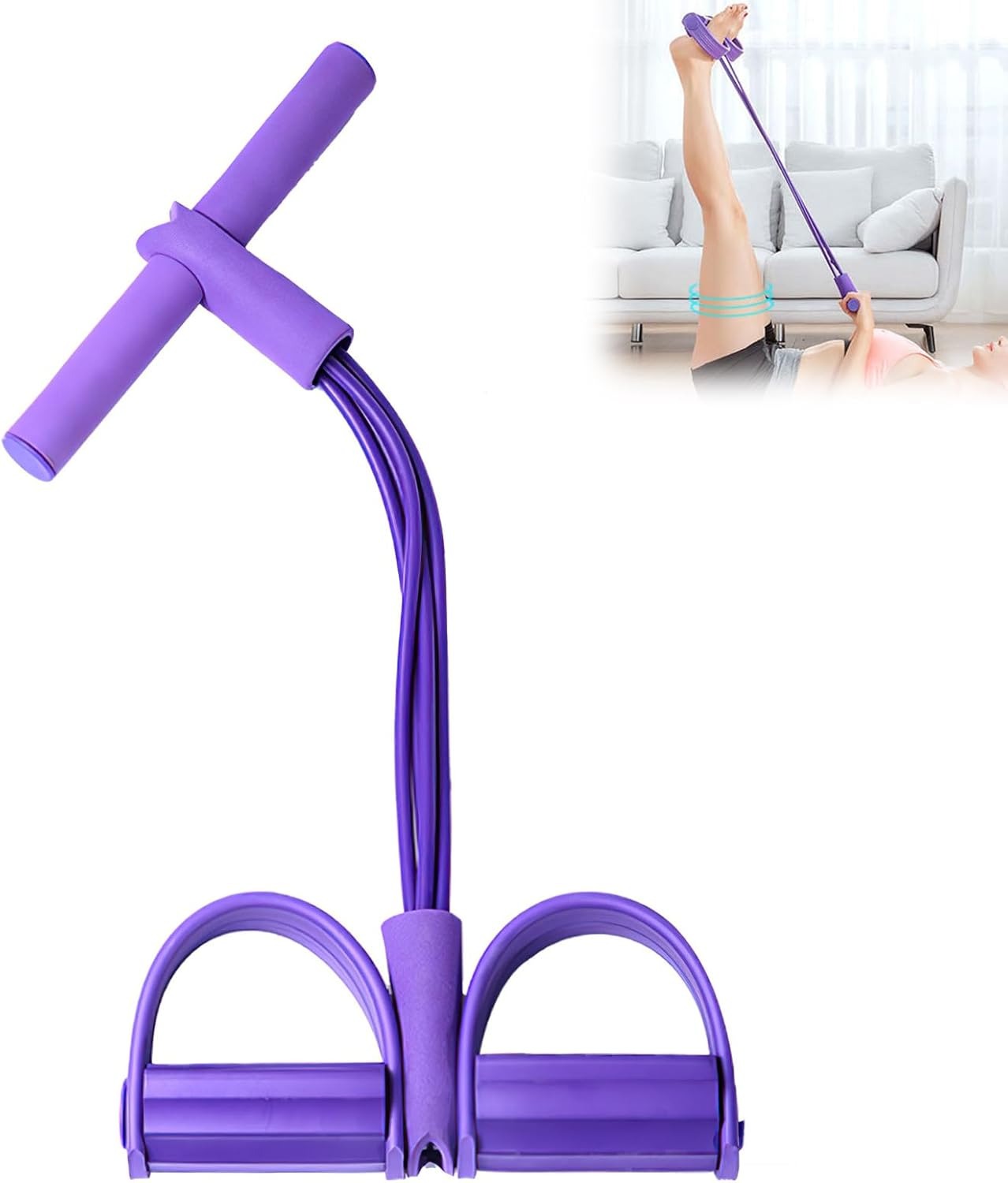 4-Röhren-Pedal-Widerstandsband – Home Gym Needs Bewertung und Preis