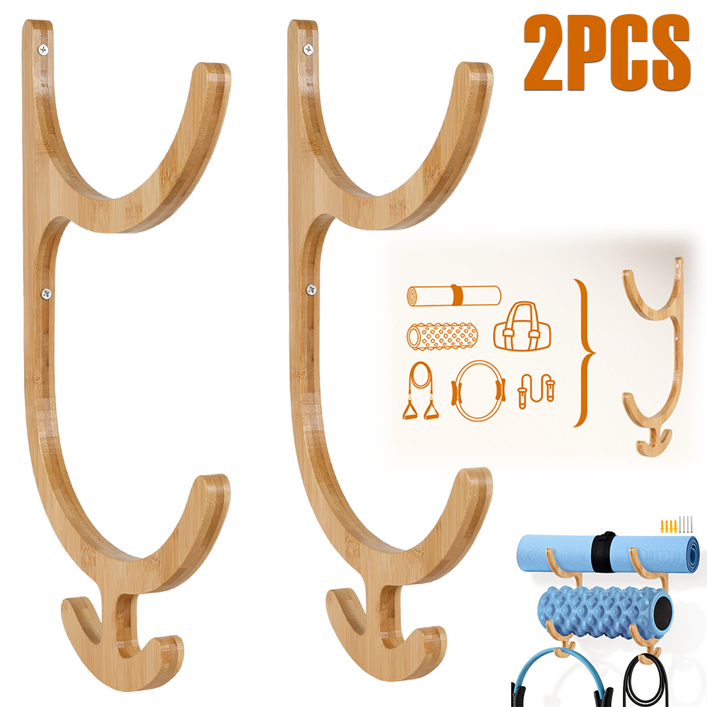 2Pcs Yoga Matte Lagerung Rack  – Home Gym Yoga Mat Storage Bewertung und Preis