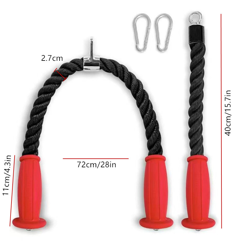 Ergonomische Trizeps-Seile, ru – Home Gym Weight Machine Bewertung und Preis