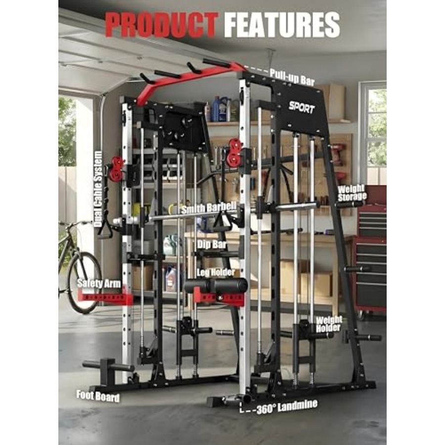 Smith Machine Home Gym All-in- – Home Gym All In One Bewertung und Preis