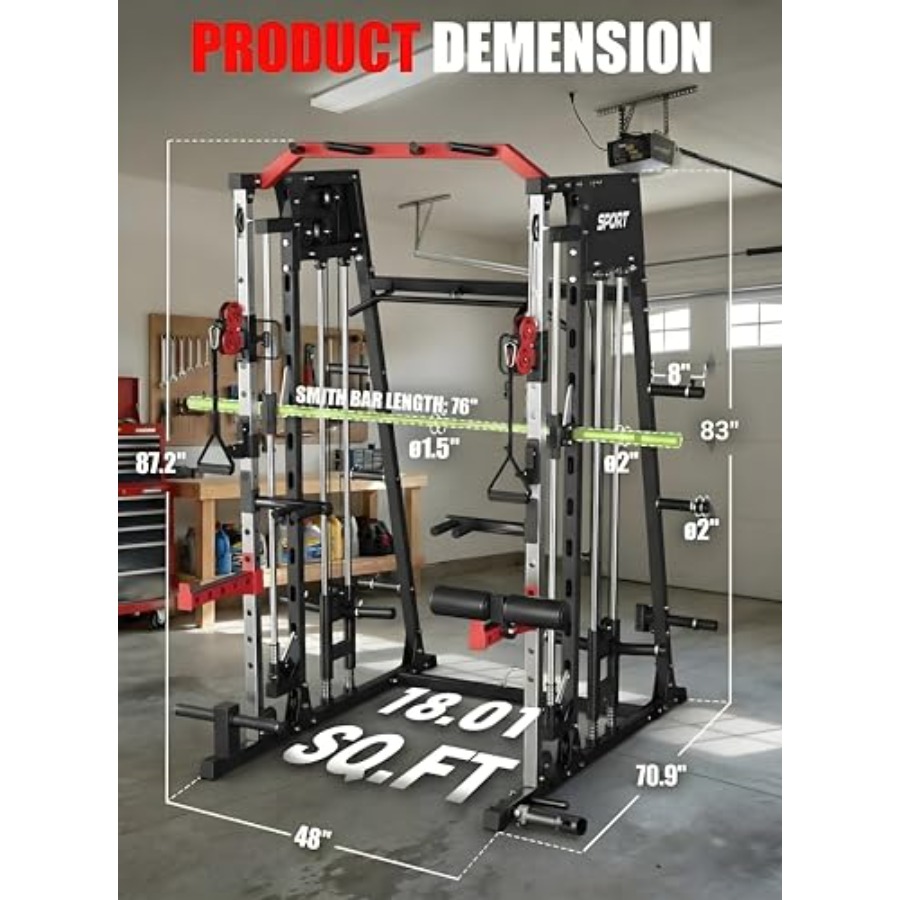 Smith Machine Home Gym All-in- – Home Gym All In One Bewertung und Preis