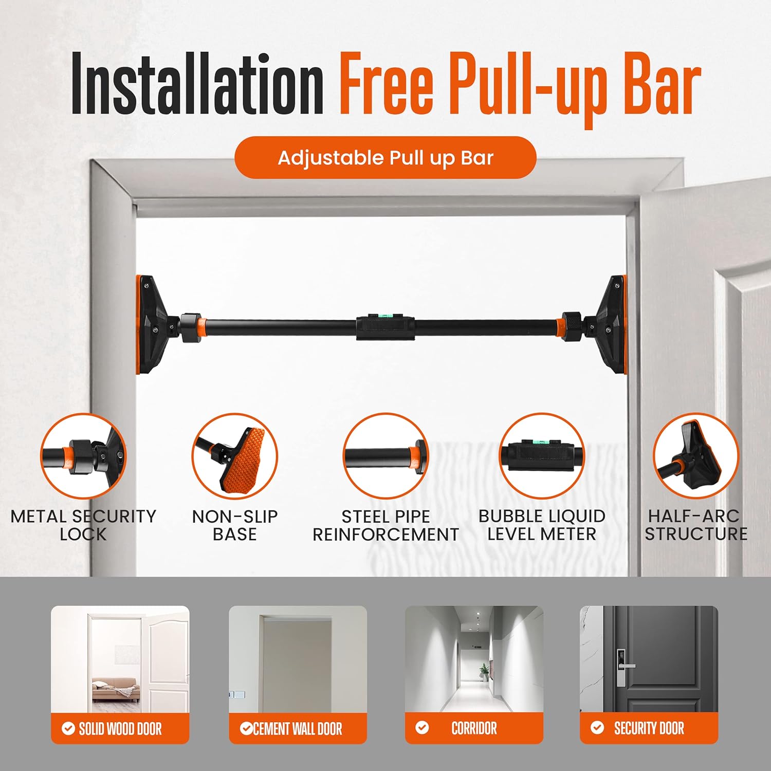 Klimmzugstange für Türrahmen o – Chin Up Doorframe Bewertung und Preis