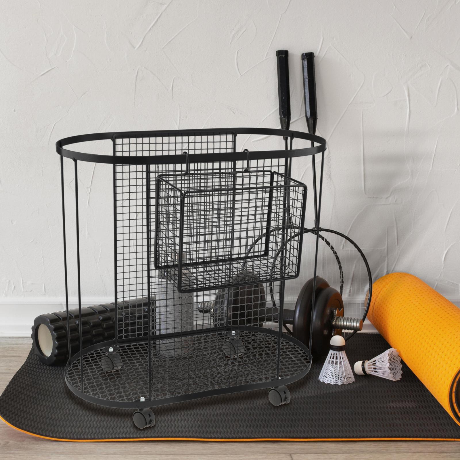 Metall-Gymnastik-Organizer mit – Home Gym Yoga Mat Storage Bewertung und Preis