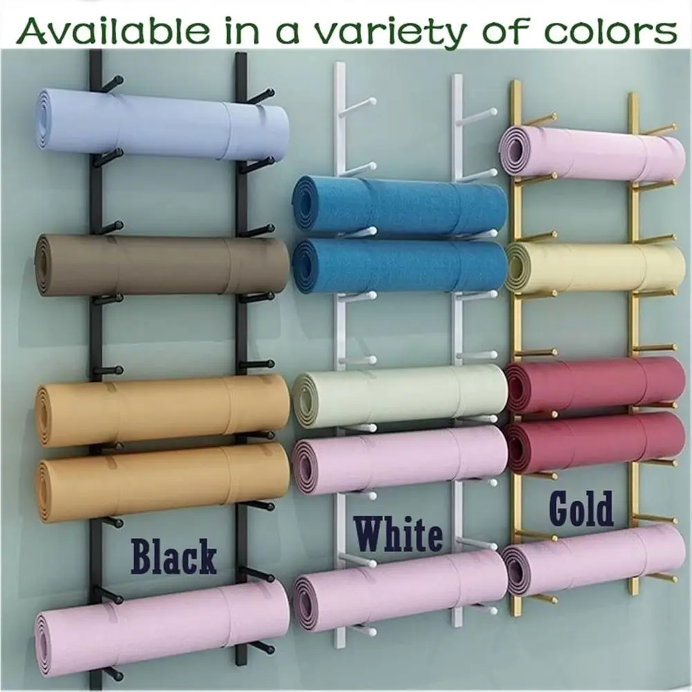 Wandmontierter Metall-Yogamatt – Home Gym Yoga Mat Storage Bewertung und Preis