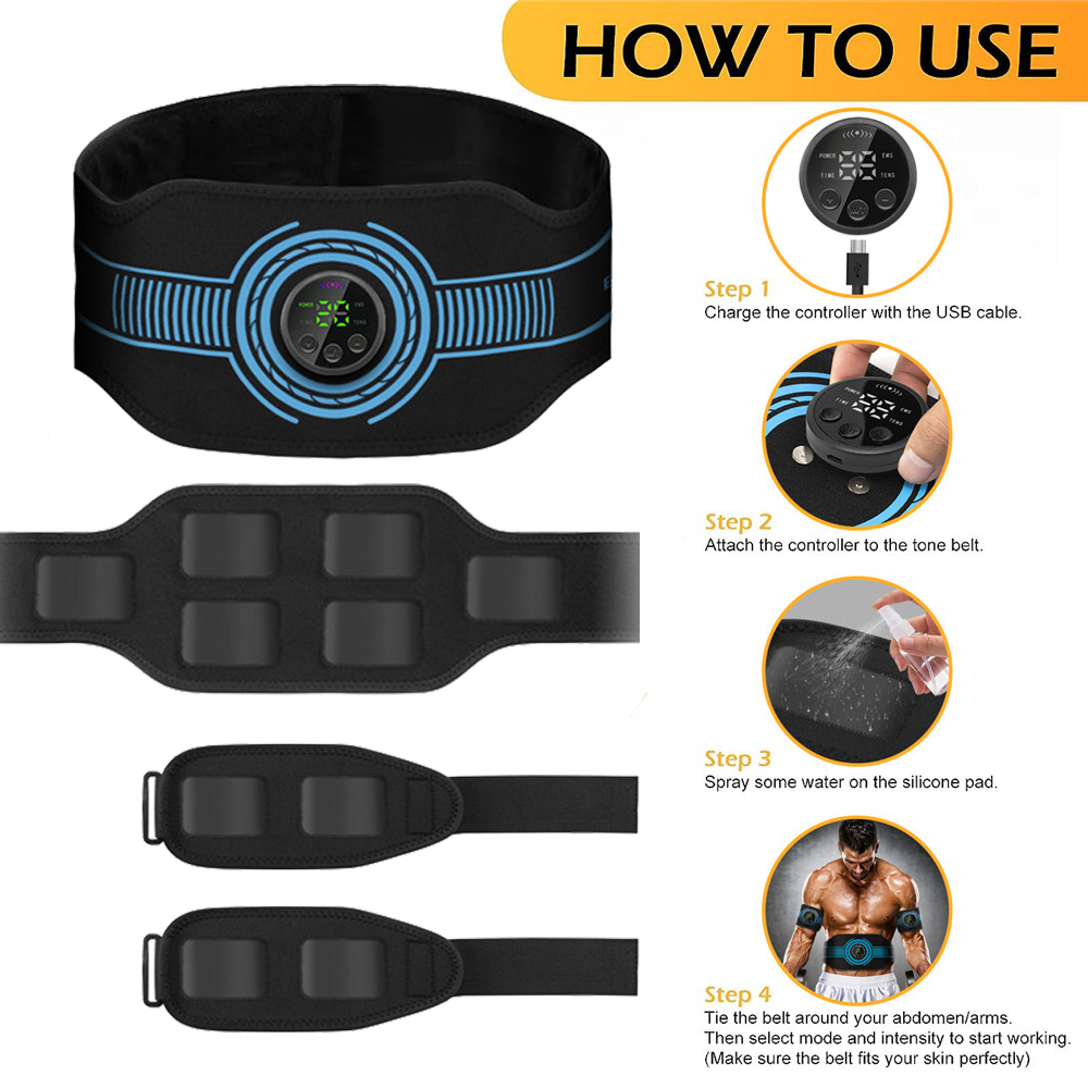 USB wiederaufladbarer Bauchmus – Home Gym Needs Bewertung und Preis