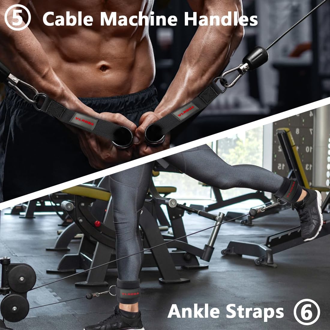 Heimfitness-Kabelzubehör-Set - – Lat Pulldown Cable Bewertung und Preis