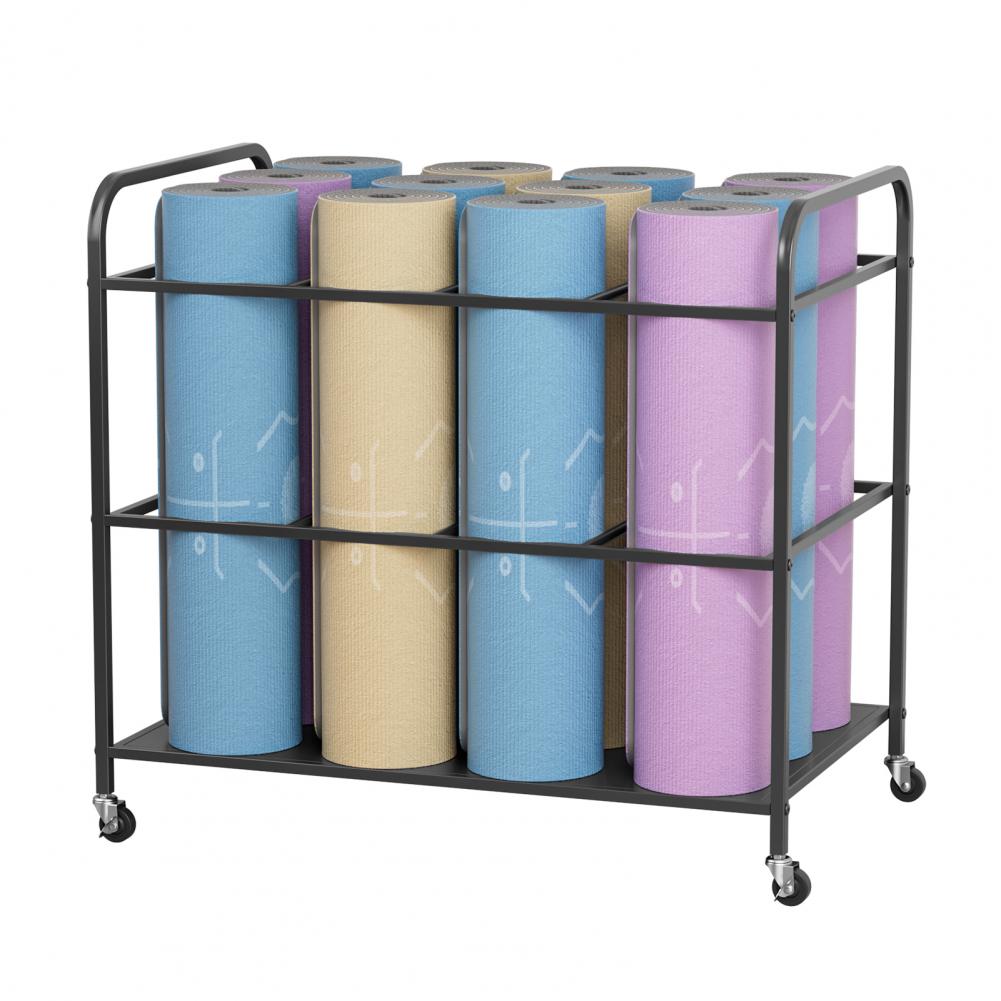Yoga-Matten-Aufbewahrungsregal – Home Gym Yoga Mat Storage Bewertung und Preis