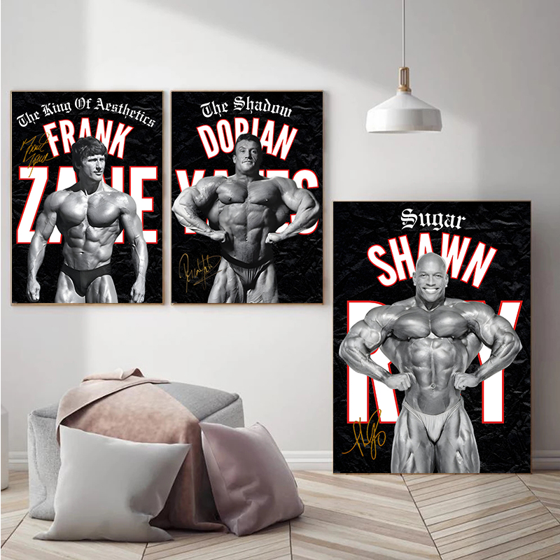 Berühmte Bodybuilding Fitness  – Home Gym On Wall Bewertung und Preis