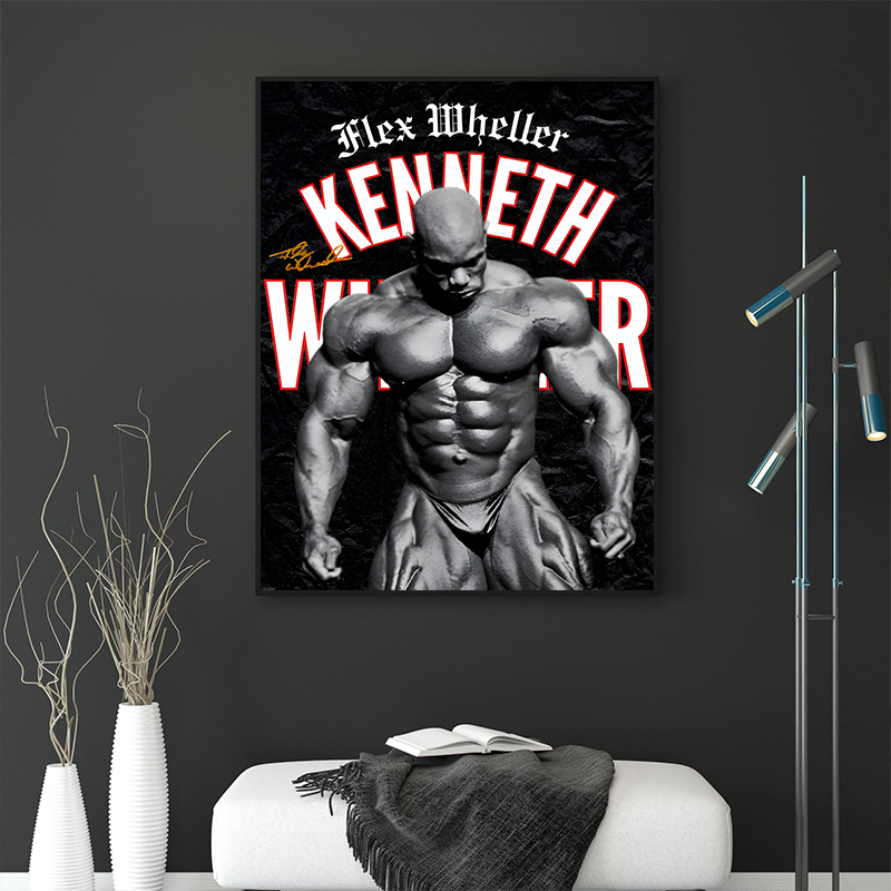 Berühmte Bodybuilding Fitness  – Home Gym On Wall Bewertung und Preis