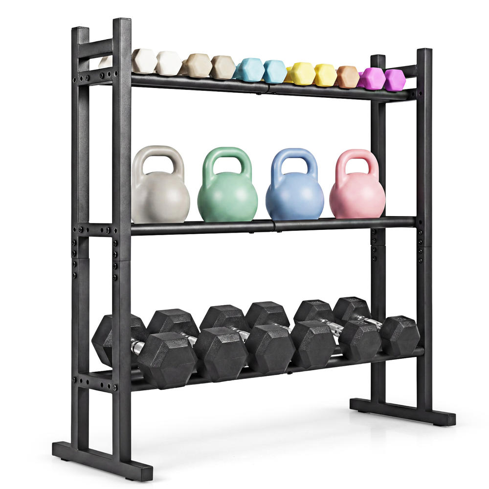Robustes 3-stufiges Hantelrega – Home Gym Gym Bewertung und Preis
