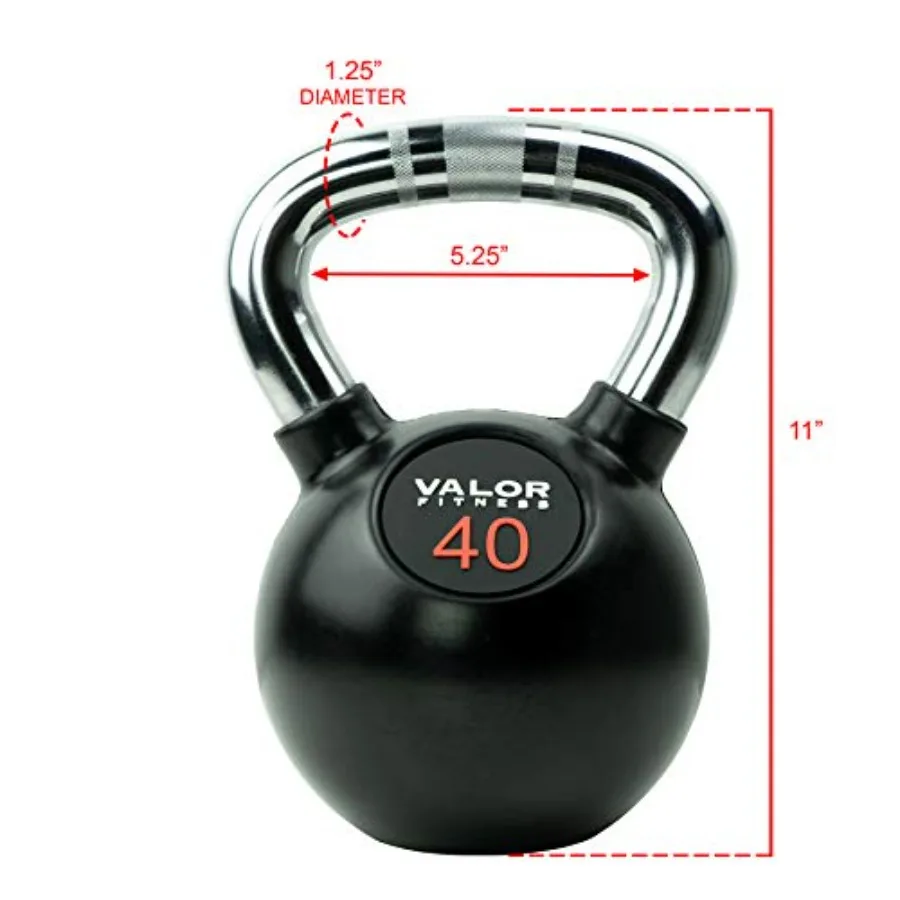 Verchromte Kettlebell 40 lb fü – Home Gym Kettlebells Bewertung und Preis