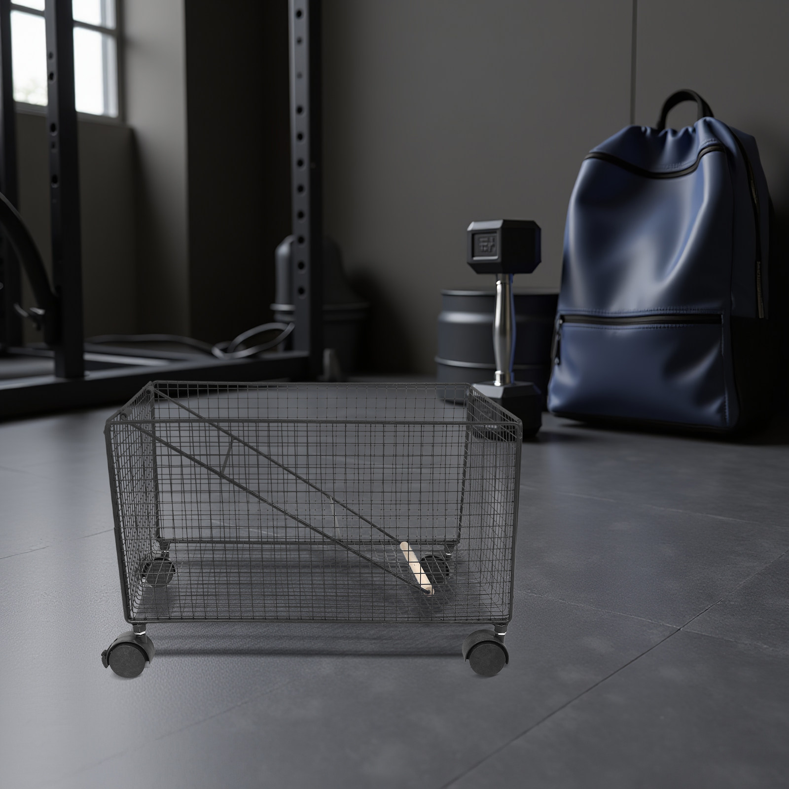 Fitnessgeräte-Aufbewahrungsreg – Home Gym Yoga Mat Storage Bewertung und Preis