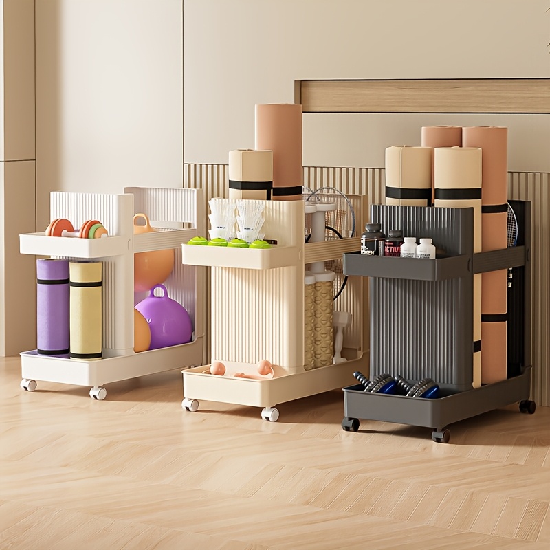 Vertikales Fitnessgeräte-Aufbe – Home Gym Yoga Mat Storage Bewertung und Preis