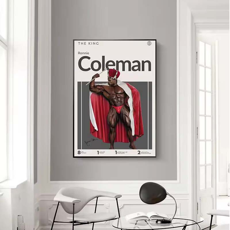 Motivation Bodybuilder Poster  – Home Gym On Wall Bewertung und Preis
