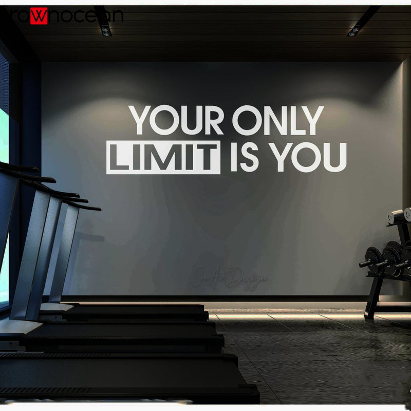 Ihre einzige grenze ist sie-Wa – Home Gym On Wall Bewertung und Preis