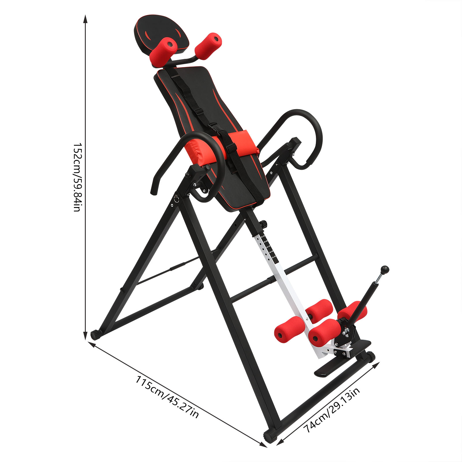 Schwarz / Rot / Blau Inversion – Home Gym Needs Bewertung und Preis