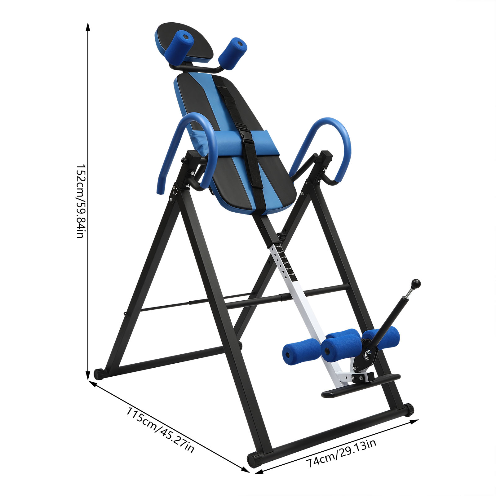 Schwarz / Rot / Blau Inversion – Home Gym Needs Bewertung und Preis