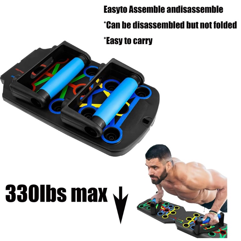 Faltbares Push-Up-Board mit Wi – Home Gym Needs Bewertung und Preis