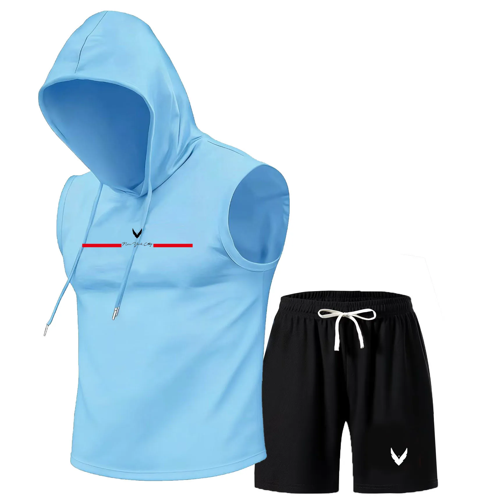 Herren-Set mit Kapuzenweste, ä – Home Gym Gym Bewertung und Preis